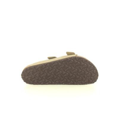 BIRKENSTOCK ARIZONA NATURAL LEATHER Marron