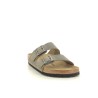 BIRKENSTOCK ARIZONA NATURAL LEATHER Kaki