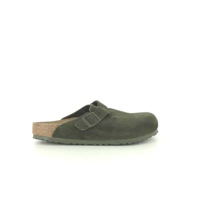 BIRKENSTOCK BOSTON SUEDE LEATHER Vert