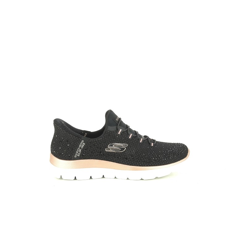 SKECHERS SUMMITS BRILLANT SHINE Noir