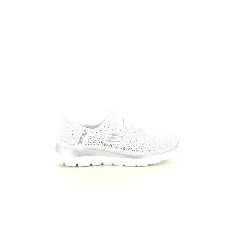 SKECHERS SUMMITS BRILLANT SHINE Blanc