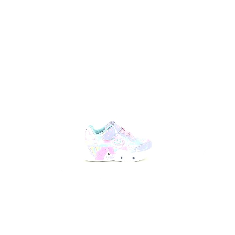 SKECHERS UNO LITE LOVE CRAZE Blanc
