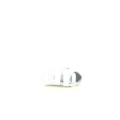 LACOSTE TCLIP BB VEL SET 224 Blanc