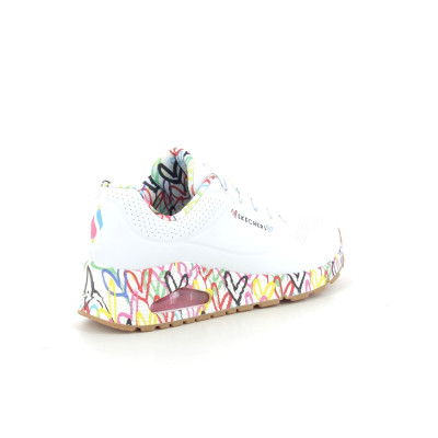 SKECHERS UNO LOVING LOVE Blanc