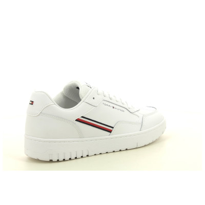 TOMMY HILFIGER TH BASKET CORE STRIPES Blanc