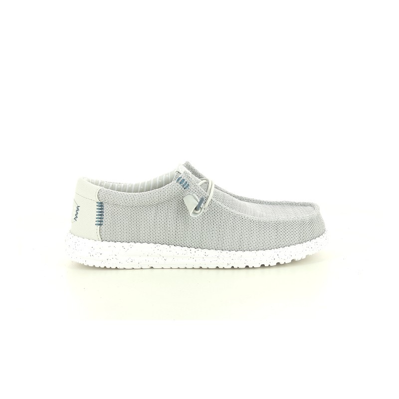 DUDE WALLY STRETCH SOX Gris