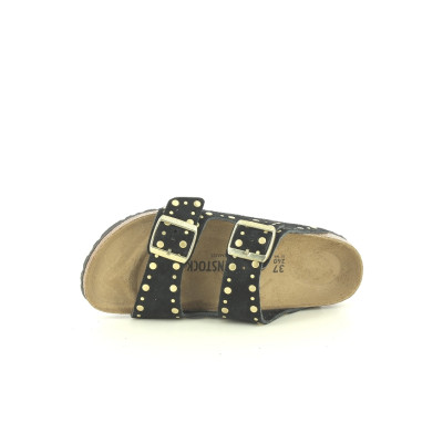 BIRKENSTOCK ARIZONA F RIVET BORDER Noir