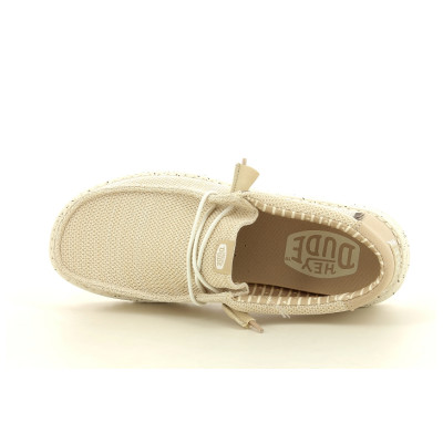 DUDE WALLY STRETCH SOX Beige