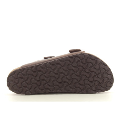 BIRKENSTOCK ARIZONA NATURAL LEATHER Marron