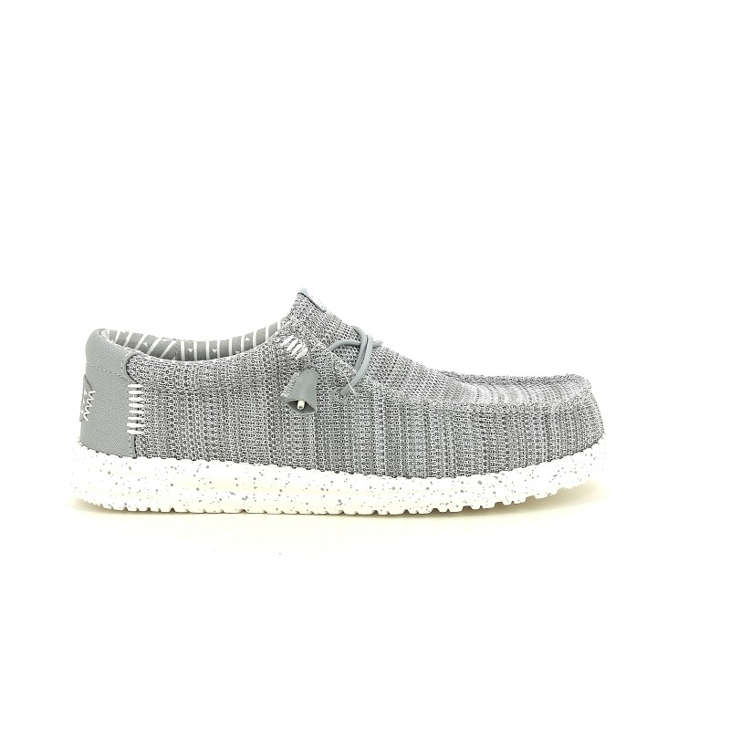 DUDE WALLY STRETCH SOX Gris