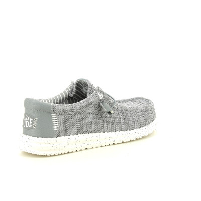 DUDE WALLY STRETCH SOX Gris