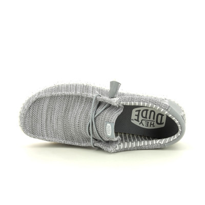 DUDE WALLY STRETCH SOX Gris