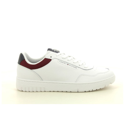 TOMMY HILFIGER TH BASKET CORE LTH Blanc