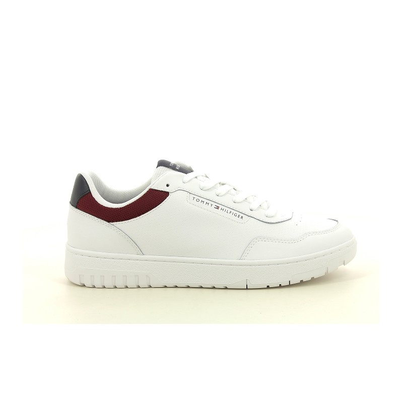 TOMMY HILFIGER TH BASKET CORE LTH Blanc