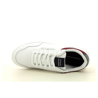 TOMMY HILFIGER TH BASKET CORE LTH Blanc
