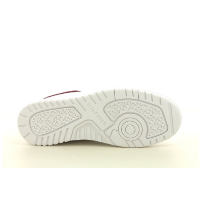 TOMMY HILFIGER TH BASKET CORE LTH Blanc