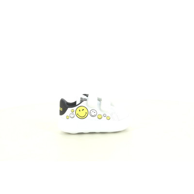 ADIDAS NEO ADVANTAGE CF I SMILEY Blanc