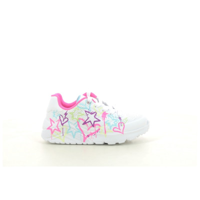 SKECHERS UNO LITE MY DRIP Blanc