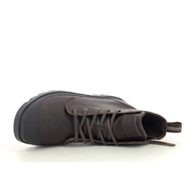 PALLADIUM PAMPA ZIP LEATHER ESS Marron