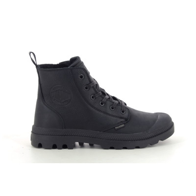PALLADIUM PAMPA ZIP LEATHER ESS Noir