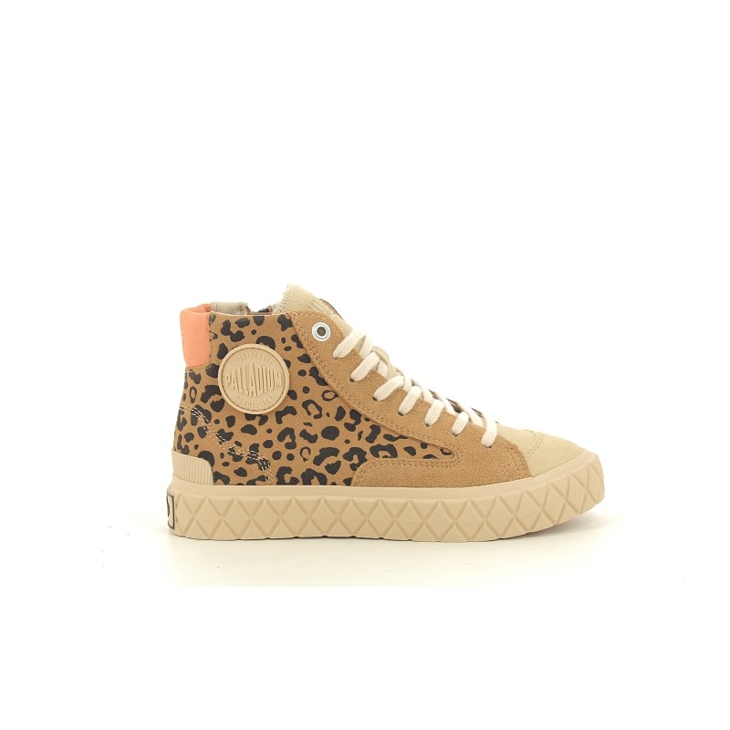 PALLADIUM PALLA ACE CHUKKA SDE Marron