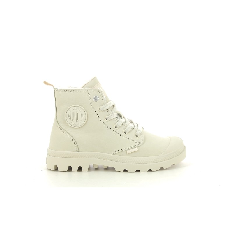 PALLADIUM PAMPA HI ZIP WL Beige