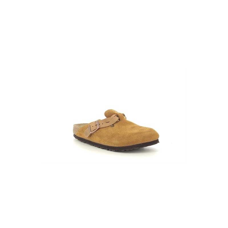 BIRKENSTOCK BOSTON F BRAIDED Marron