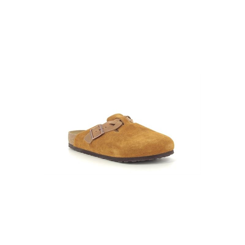 BIRKENSTOCK BOSTON BRAIDED Marron