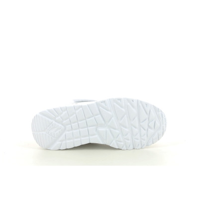 SKECHERS UNO LITE HEART CRAZE Blanc