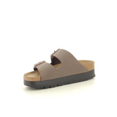 BIRKENSTOCK ARIZONA PAP FLEX PLATFORM Marron