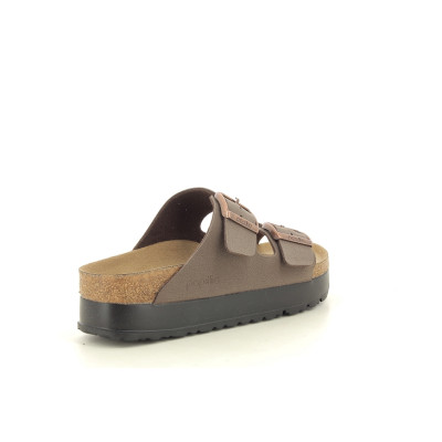 BIRKENSTOCK ARIZONA PAP FLEX PLATFORM Marron