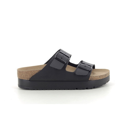 BIRKENSTOCK ARIZONA PAP FLEX PLATFORM Noir