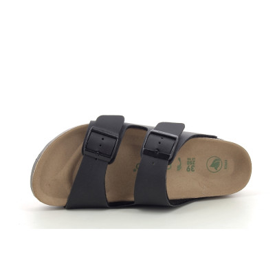 BIRKENSTOCK ARIZONA PAP FLEX PLATFORM Noir