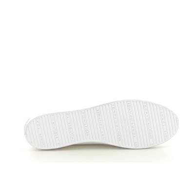 TOMMY HILFIGER VULC CANVAS LACE UP Blanc