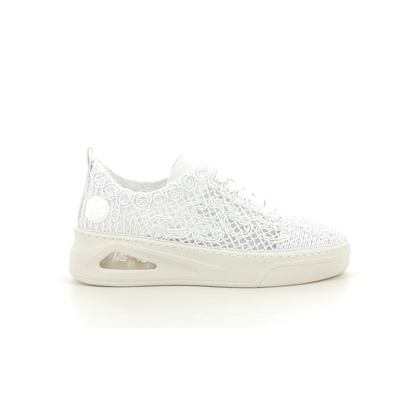 RIEKER N6409 Blanc