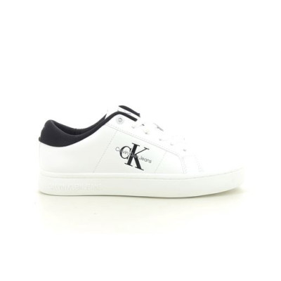 CALVIN KLEIN CLASSIC CUPSOLE LOWLACEUP LTH WN Blanc