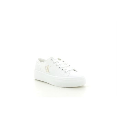 CALVIN KLEIN VULC FLATFORM LOW CV MG Blanc