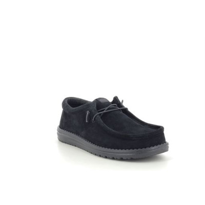 DUDE WALLY SUEDE Noir