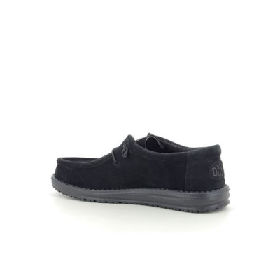 DUDE WALLY SUEDE Noir