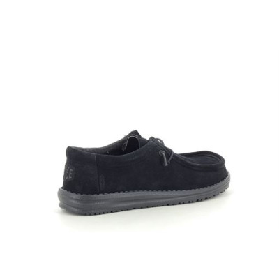 DUDE WALLY SUEDE Noir