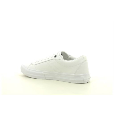 TOMMY HILFIGER TH HI VULC STREET Blanc