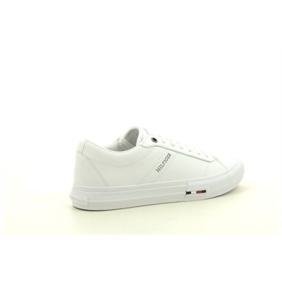 TOMMY HILFIGER TH HI VULC STREET Blanc