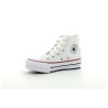 CONVERSE EVA LIFT HI JR Blanc