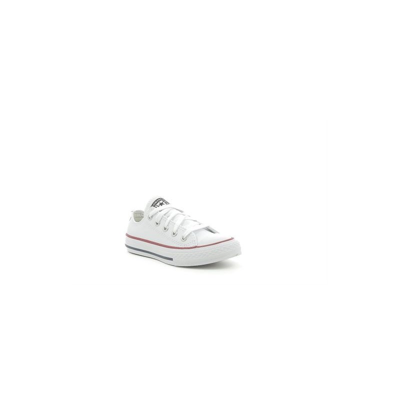CONVERSE JR CORE OX CUIR Blanc