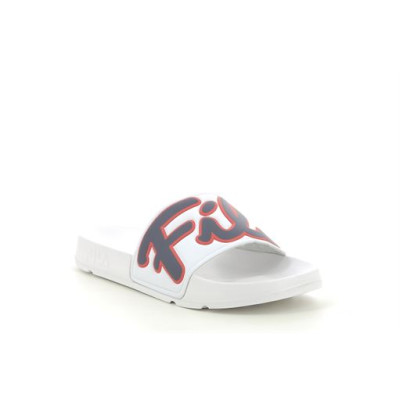 FILA CLAQ SCRITTO SLIPPER Blanc