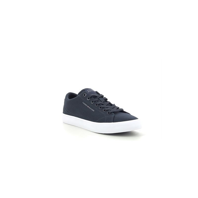 TOMMY HILFIGER TH HI VULC LOW CANVAS Marine