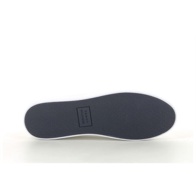TOMMY HILFIGER TH HI VULC LOW CANVAS Blanc