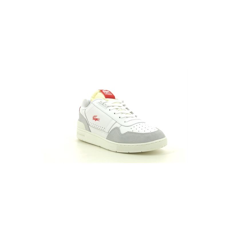 LACOSTE T CLIP COLOR BLOCK Blanc
