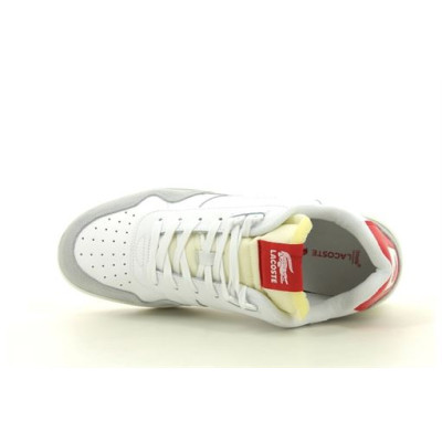 LACOSTE T CLIP COLOR BLOCK Blanc