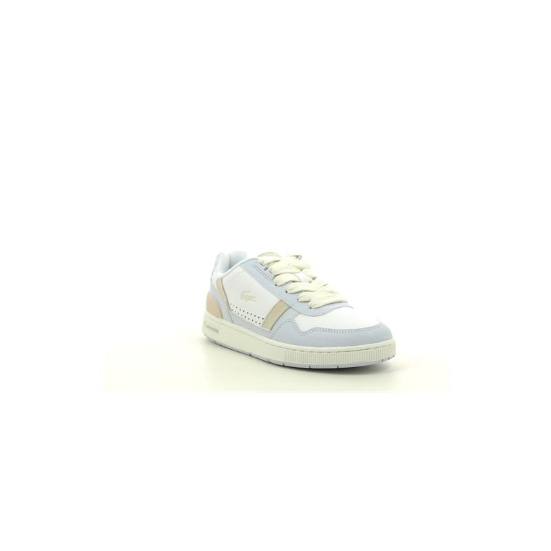 LACOSTE T CLIP MONOGRAM Blanc